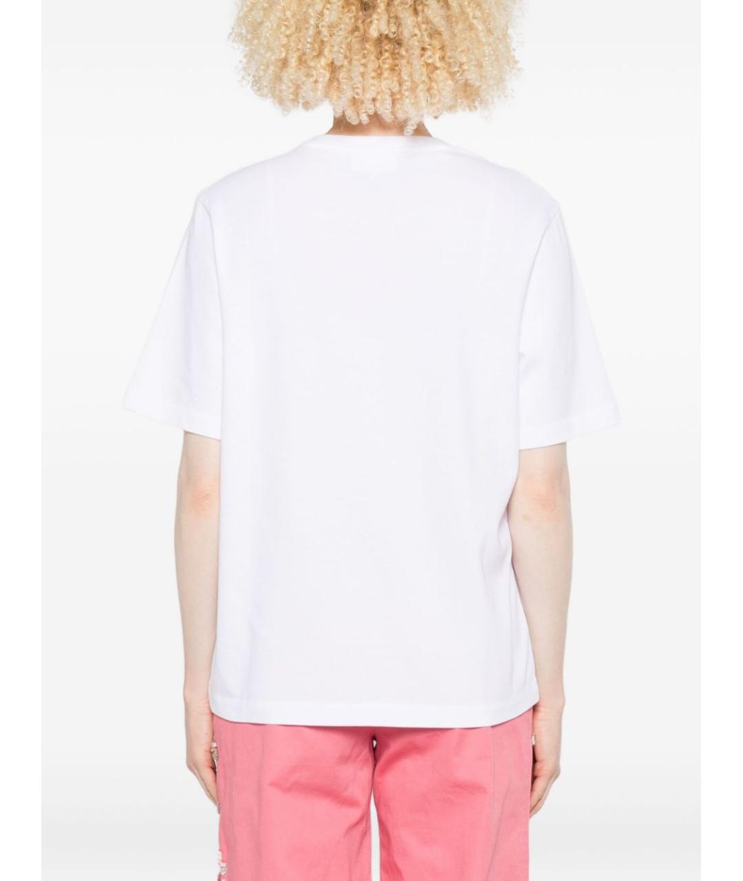 MAISON KITSUNE Белая футболка, фото 4
