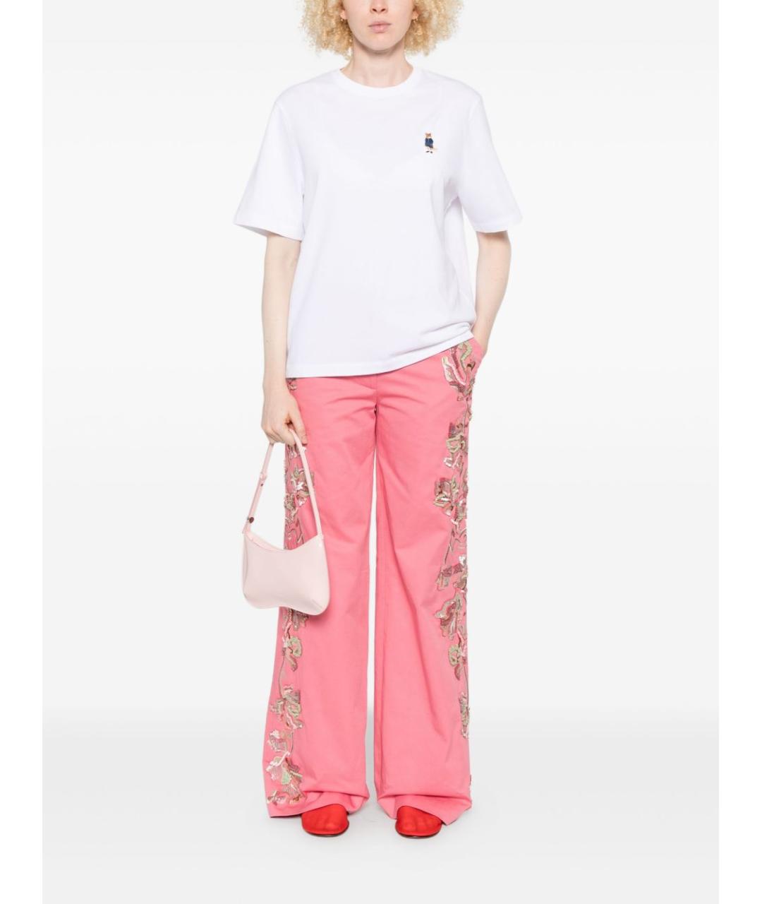 MAISON KITSUNE Белая футболка, фото 2