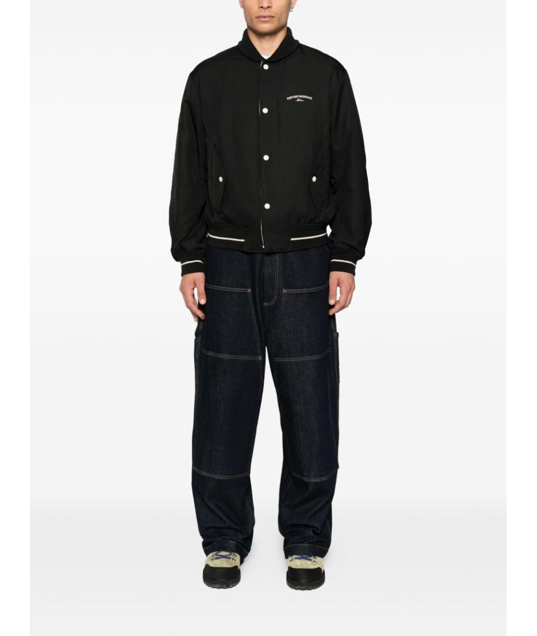 EMPORIO ARMANI Черная куртка, фото 3