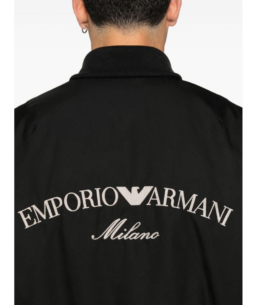 EMPORIO ARMANI Черная куртка, фото 4