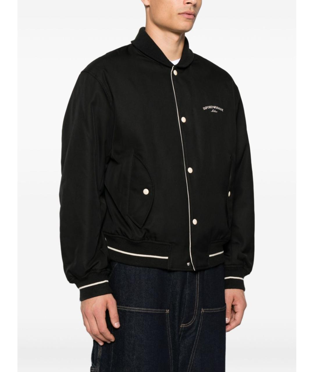 EMPORIO ARMANI Черная куртка, фото 2