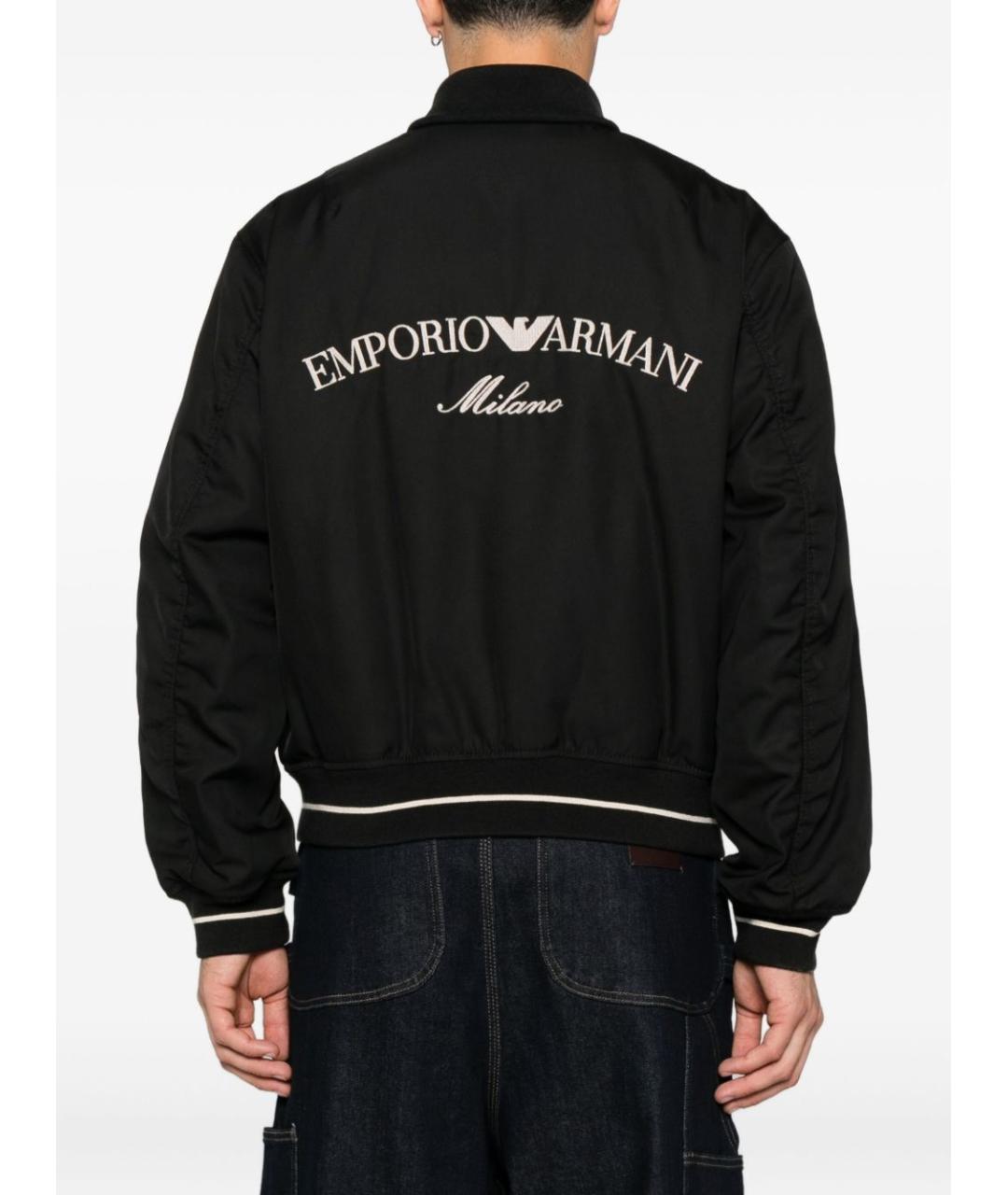EMPORIO ARMANI Черная куртка, фото 5
