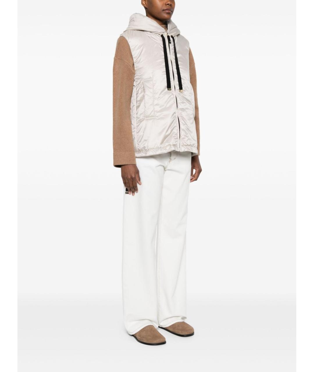 MAX MARA Бежевый жилет, фото 5