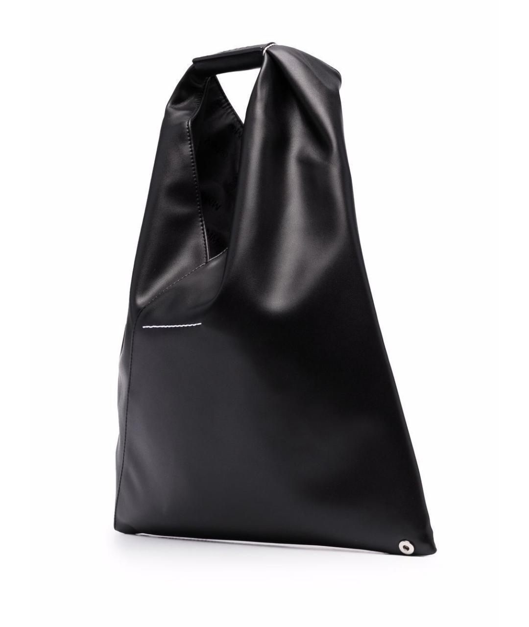 MM6 MAISON MARGIELA Черная сумка тоут, фото 5
