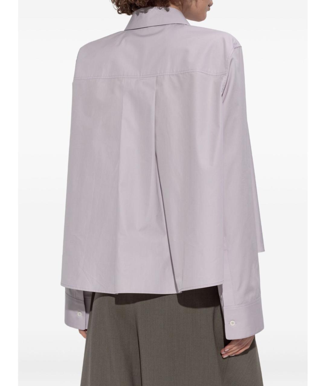 LOEWE Фиолетовая хлопковая рубашка, фото 2