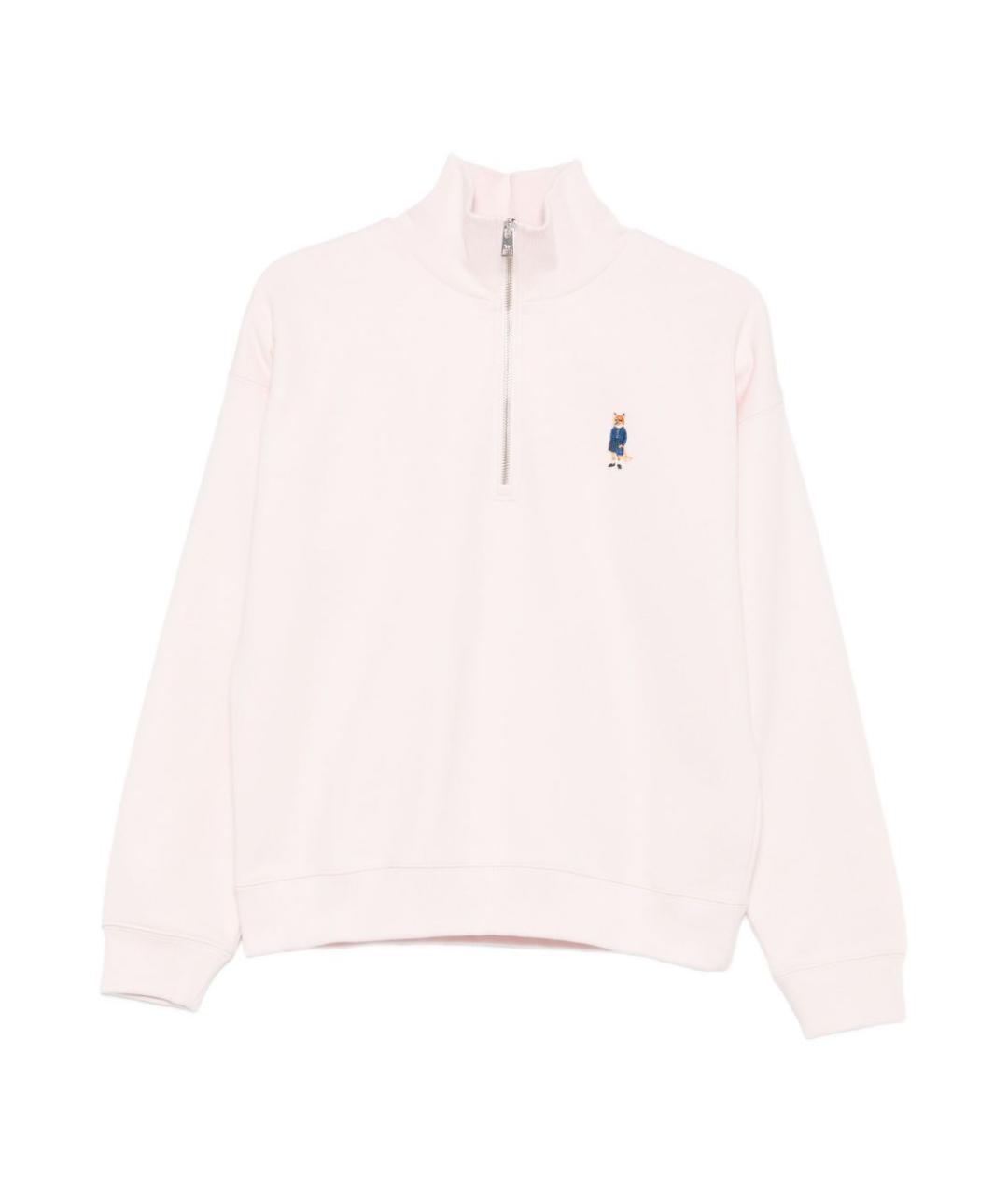 MAISON KITSUNE Розовый джемпер / свитер, фото 1