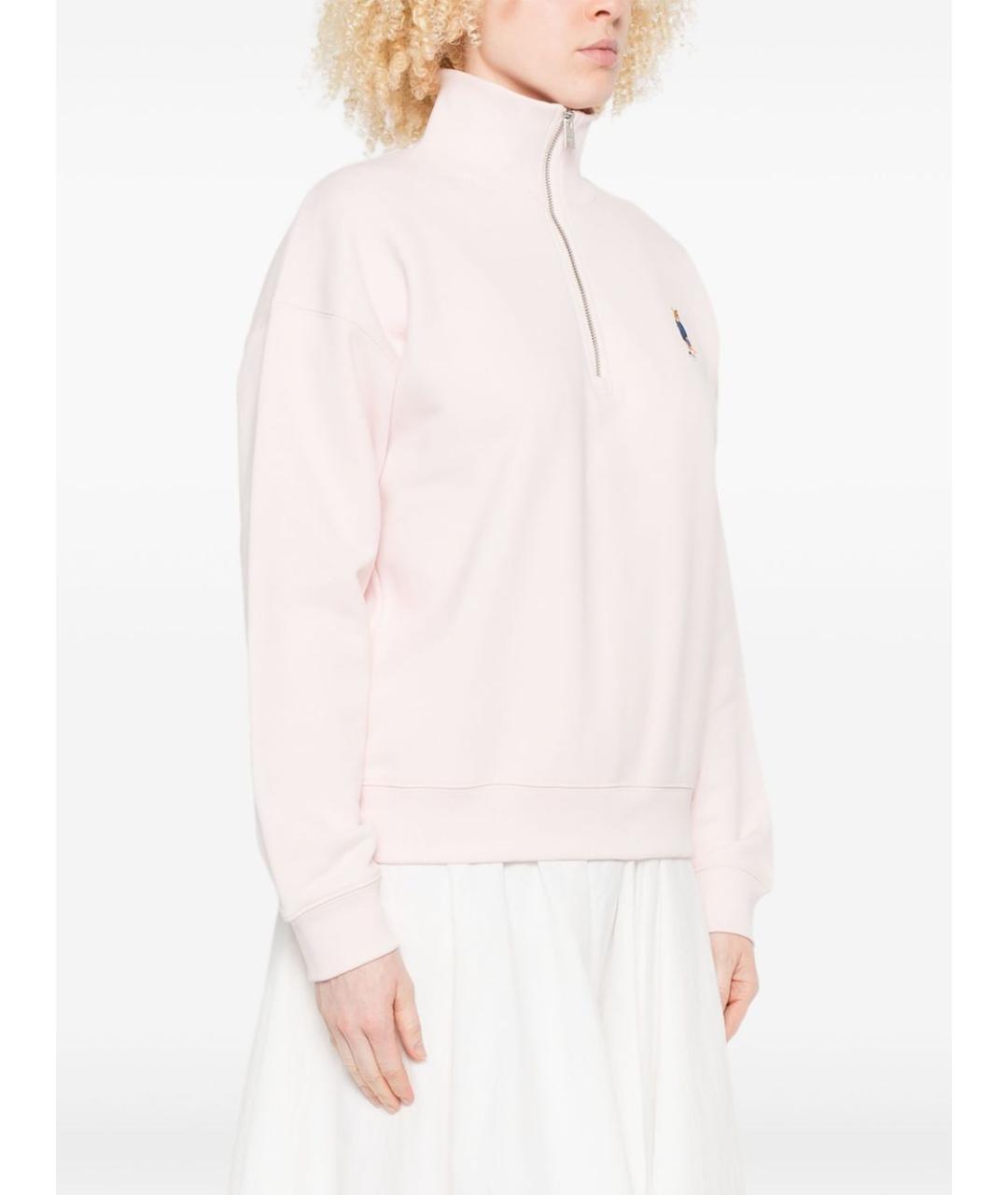 MAISON KITSUNE Розовый джемпер / свитер, фото 5