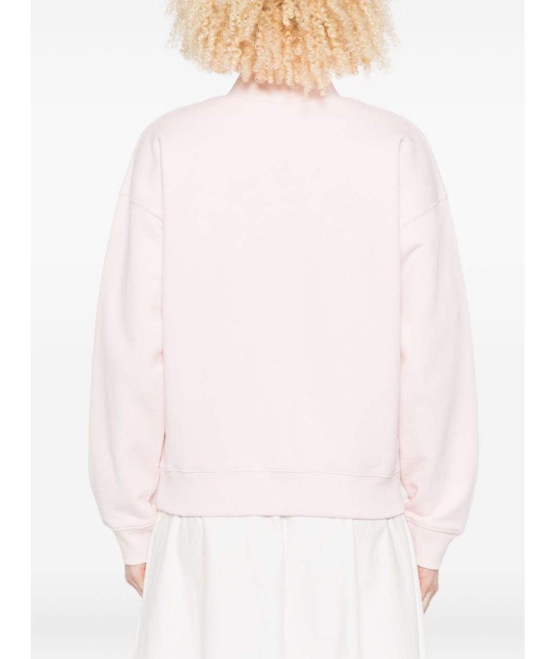 MAISON KITSUNE Розовый джемпер / свитер, фото 3