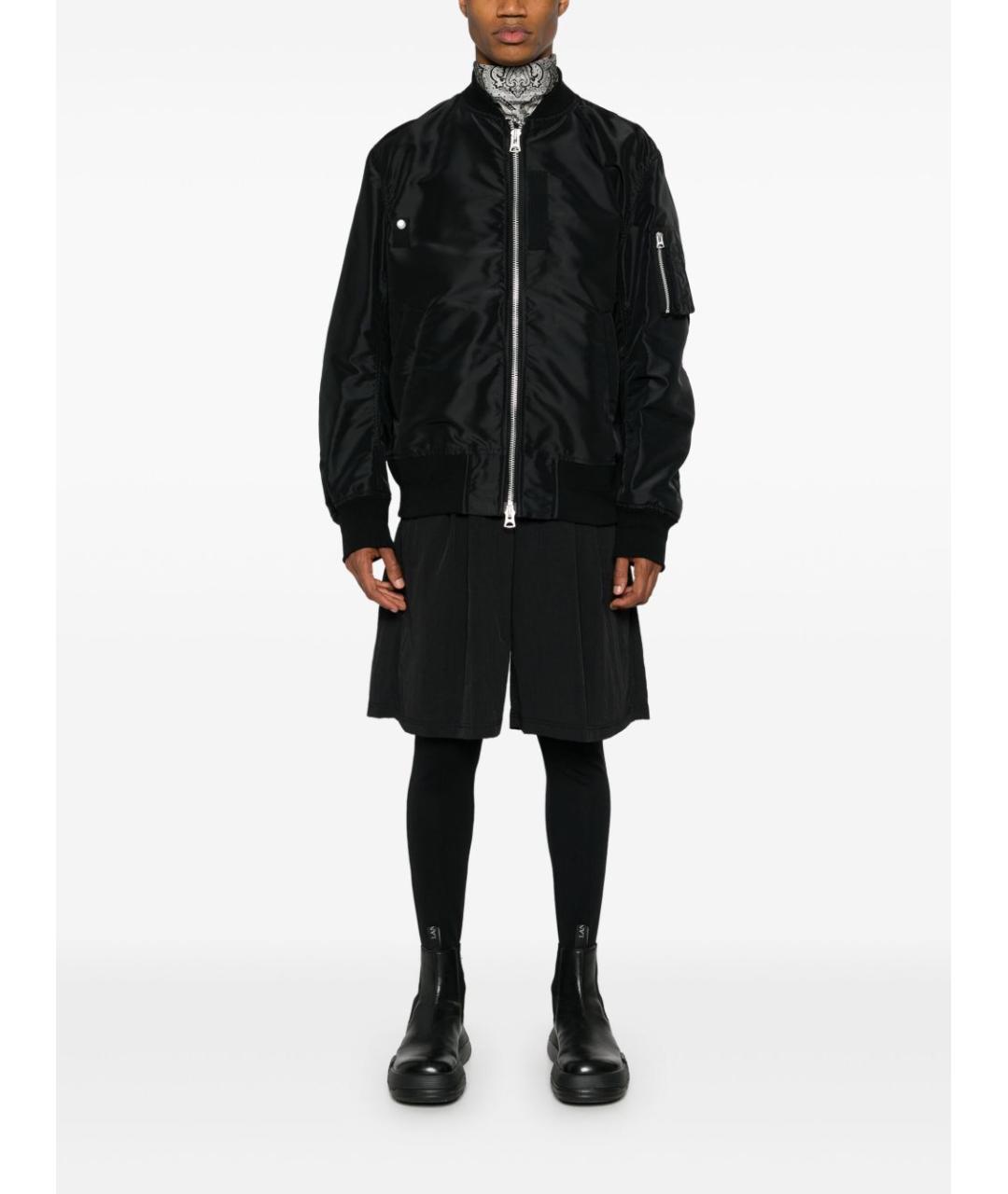 SACAI Черная куртка, фото 3