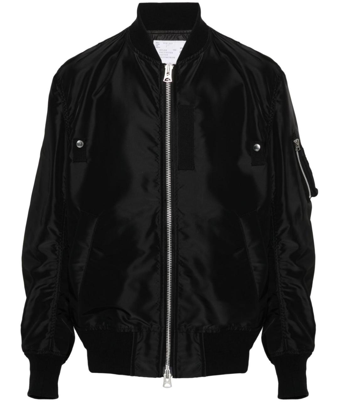 SACAI Черная куртка, фото 1