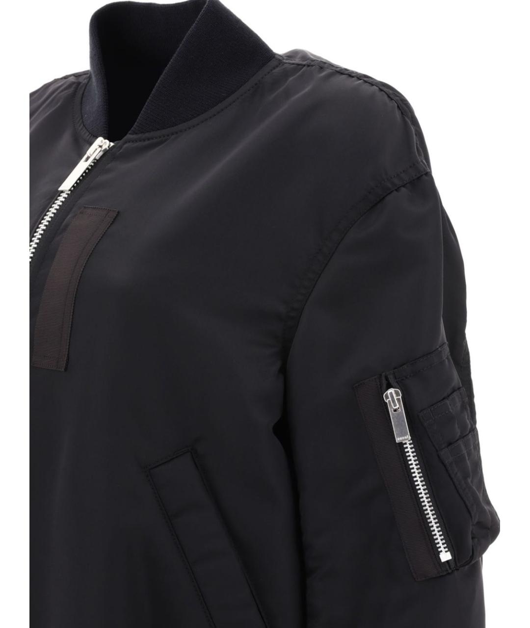 SACAI Черная куртка, фото 3