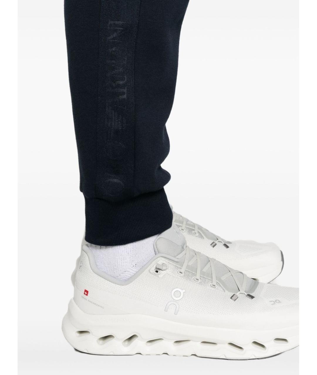 EMPORIO ARMANI Синий хлопковый спортивный костюм, фото 2