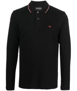 EMPORIO ARMANI Поло с длинным рукавом