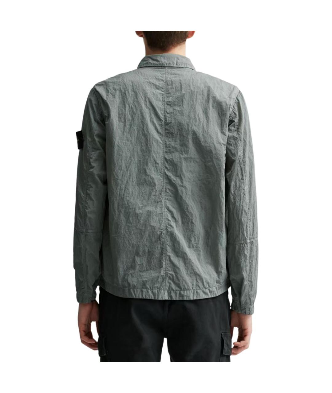 STONE ISLAND Серая куртка, фото 4