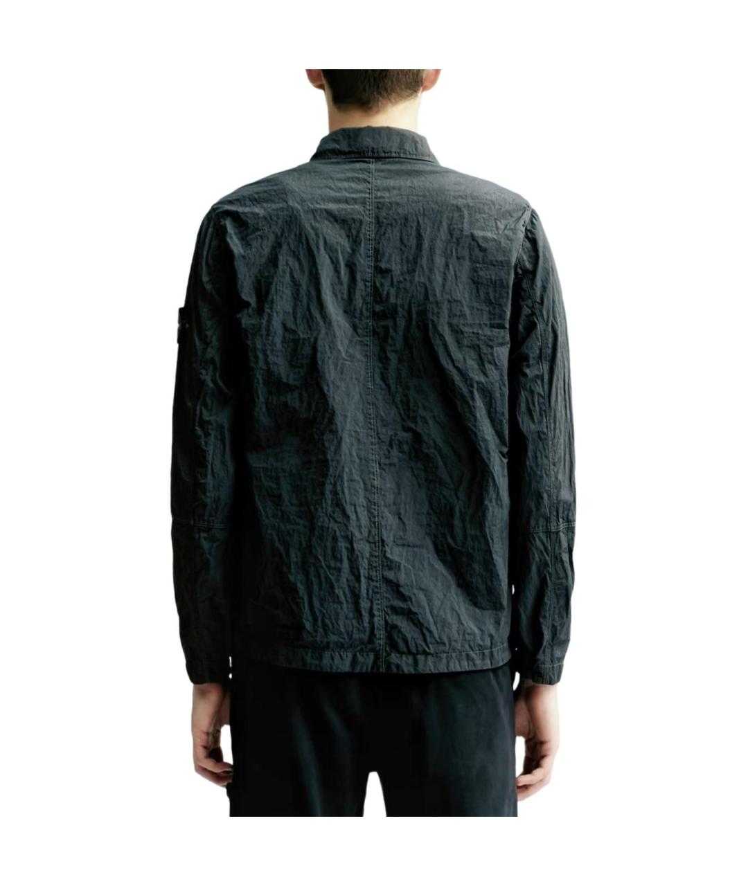STONE ISLAND Антрацитовая куртка, фото 3