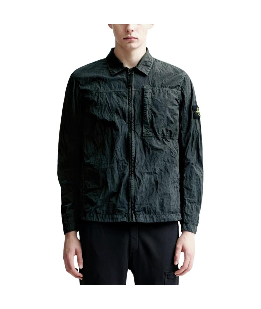 STONE ISLAND Антрацитовая куртка, фото 5