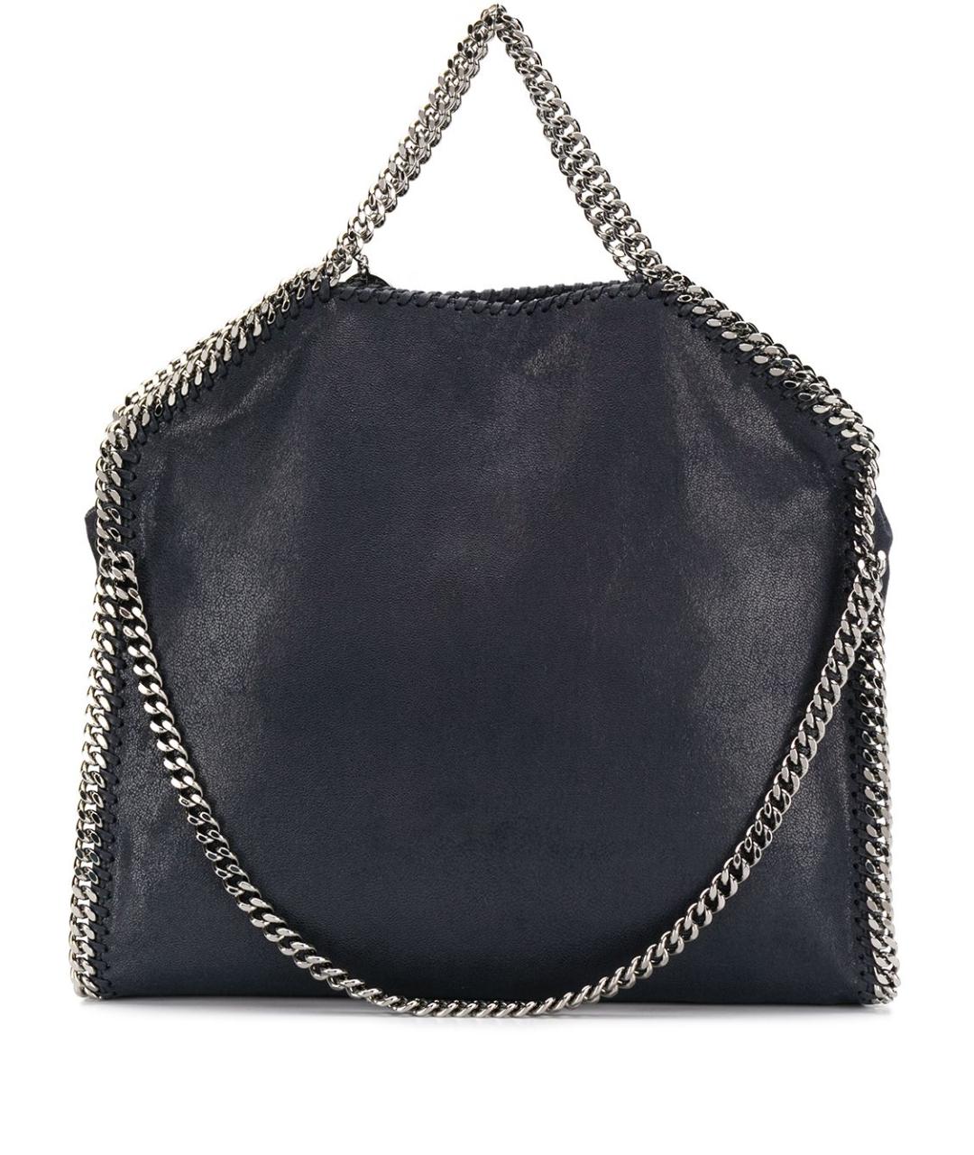 STELLA MCCARTNEY Синяя сумка тоут из искусственной кожи, фото 1