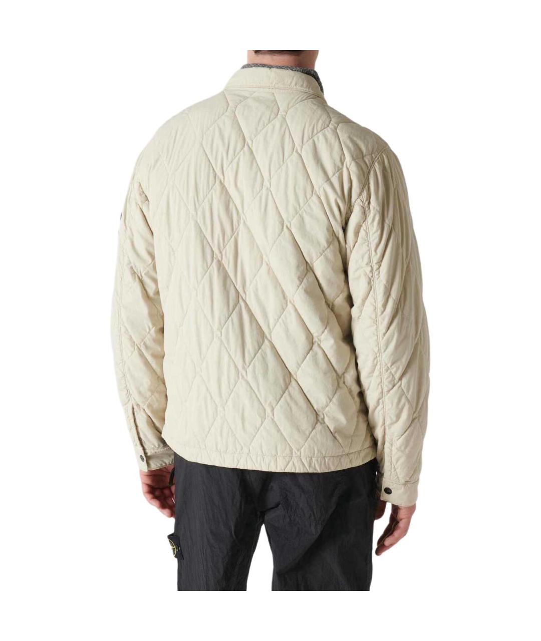 STONE ISLAND Бежевая куртка, фото 4