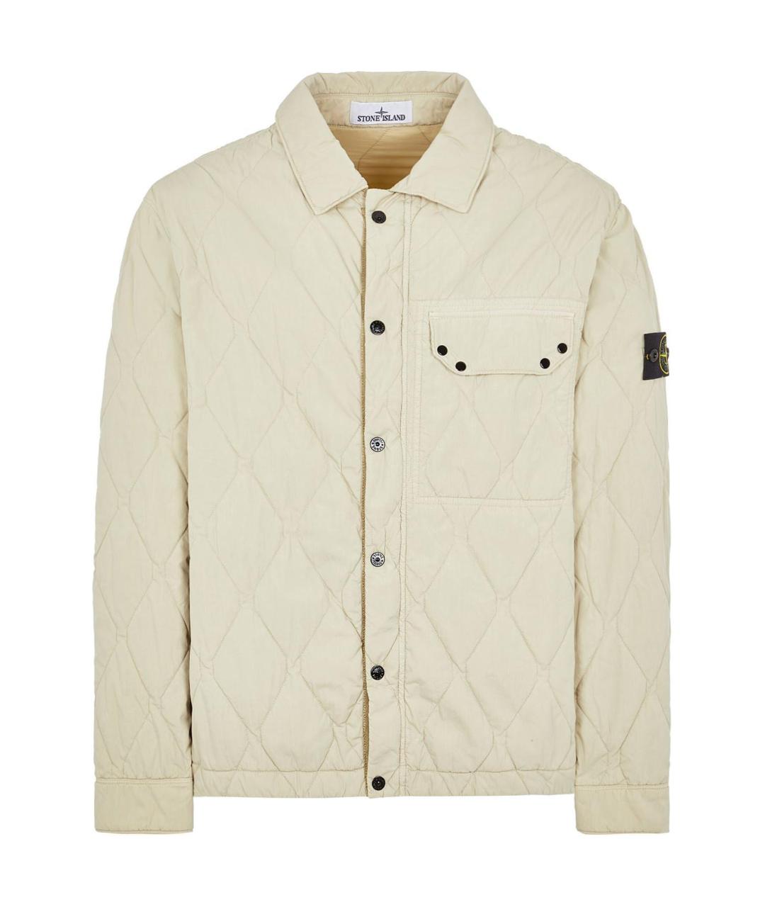 STONE ISLAND Бежевая куртка, фото 1
