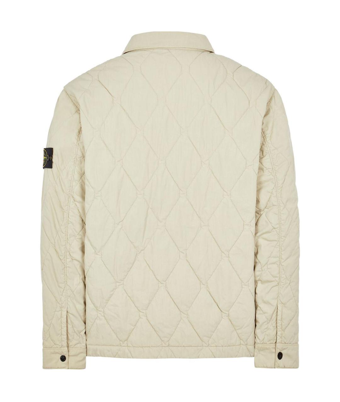 STONE ISLAND Бежевая куртка, фото 2