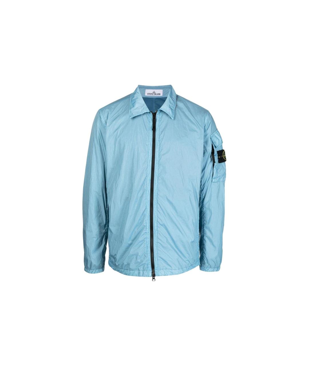 STONE ISLAND Синяя куртка, фото 1