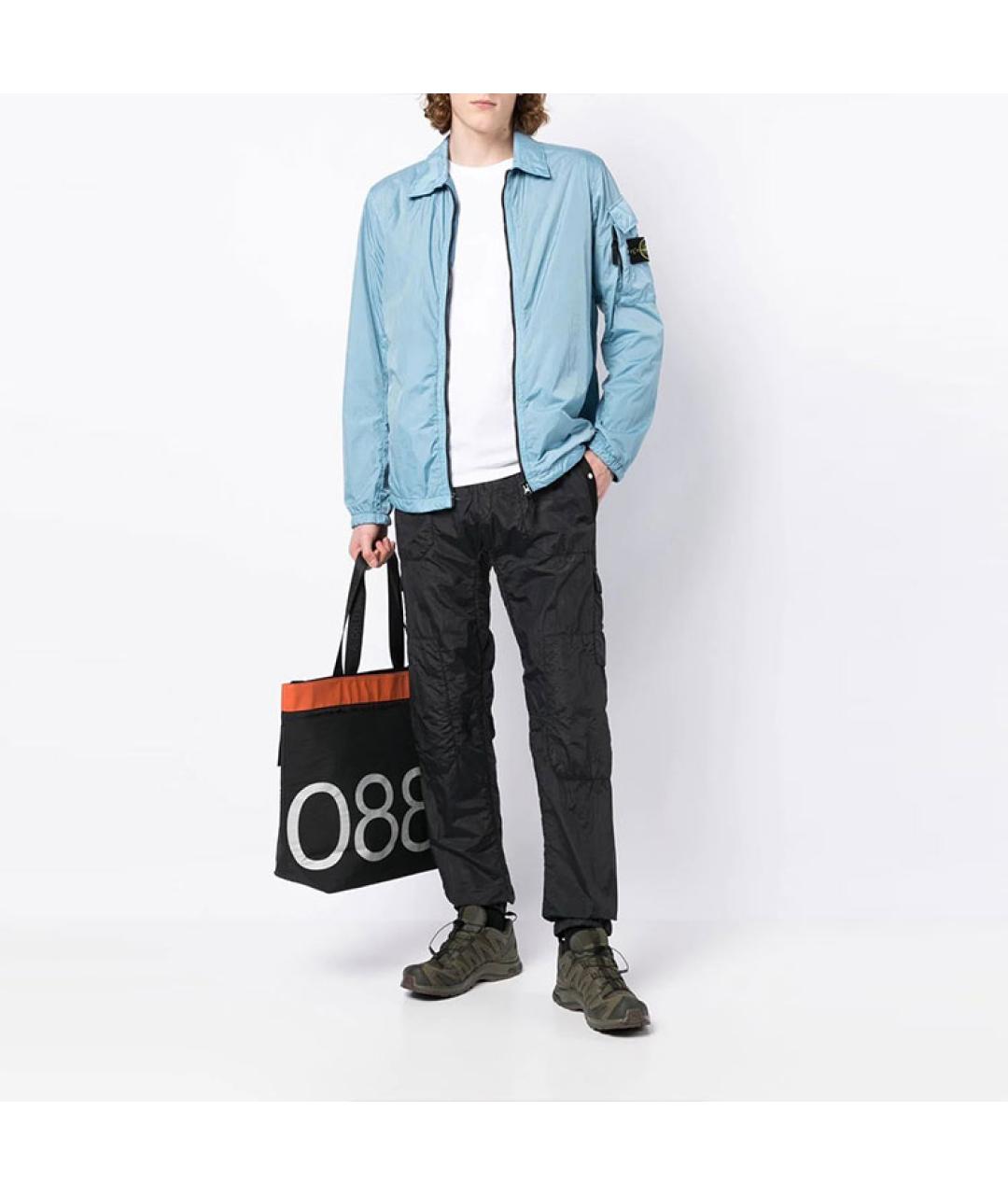 STONE ISLAND Синяя куртка, фото 2