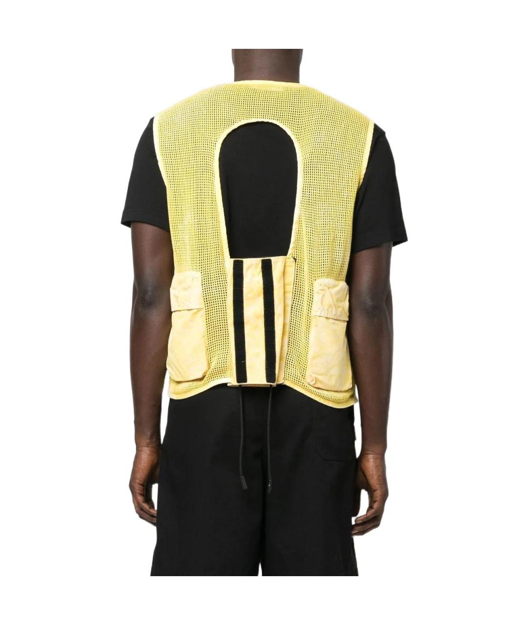 STONE ISLAND Желтый жилет, фото 4