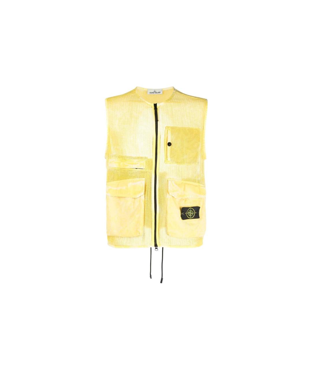 STONE ISLAND Желтый жилет, фото 1