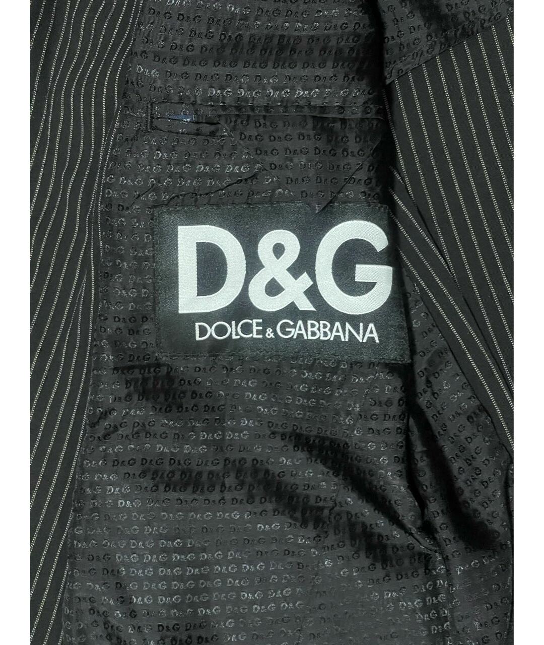 DOLCE & GABBANA VINTAGE Черный вискозный пиджак, фото 7