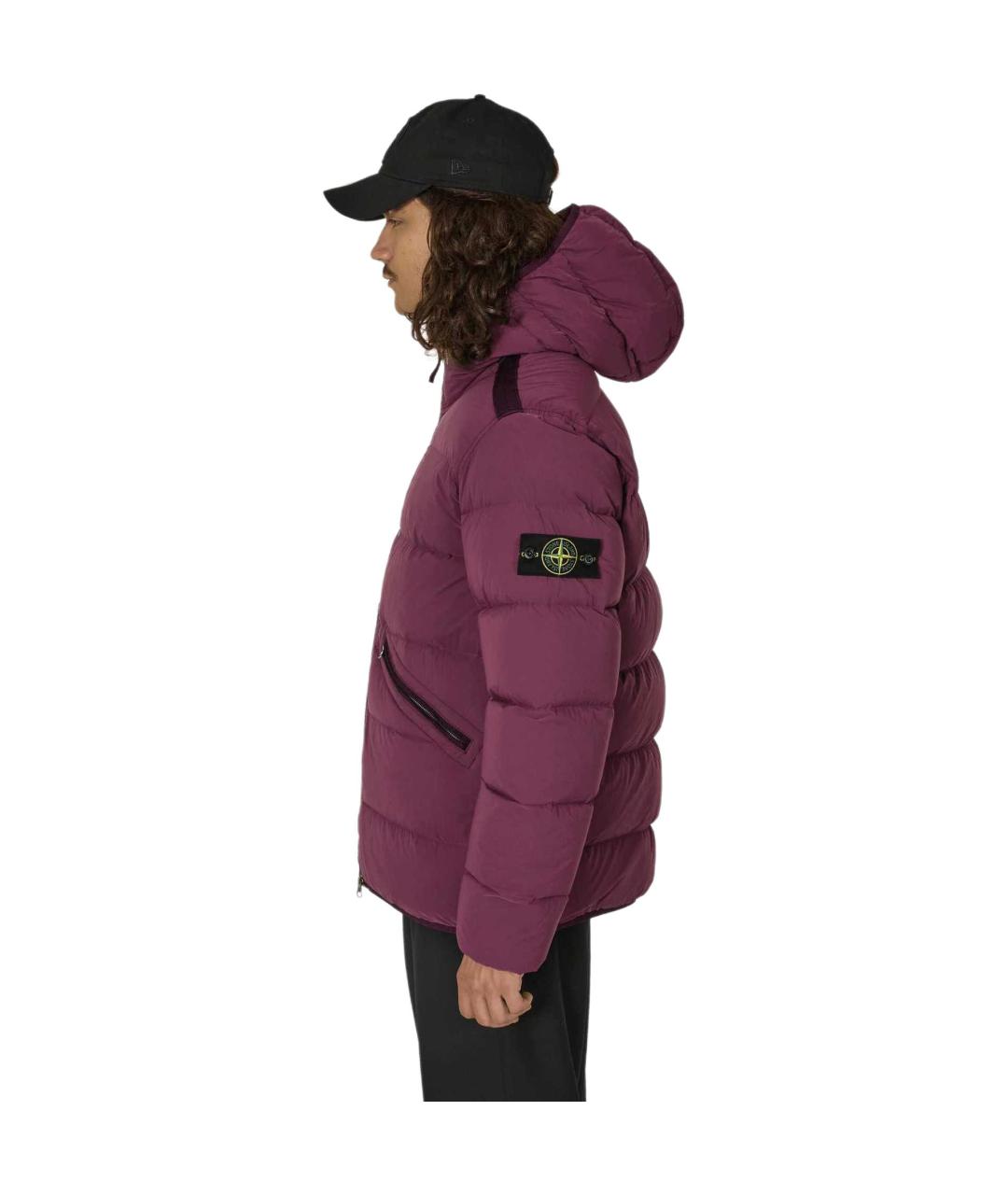 STONE ISLAND Фиолетовая куртка, фото 4