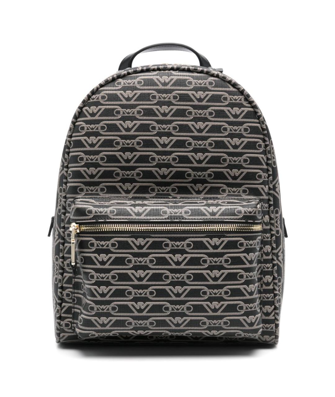 EMPORIO ARMANI Черный синтетический рюкзак, фото 1
