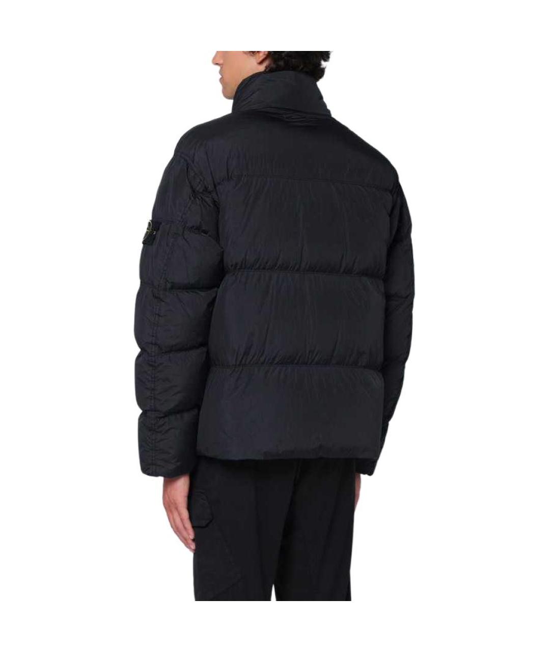 STONE ISLAND Черная куртка, фото 4