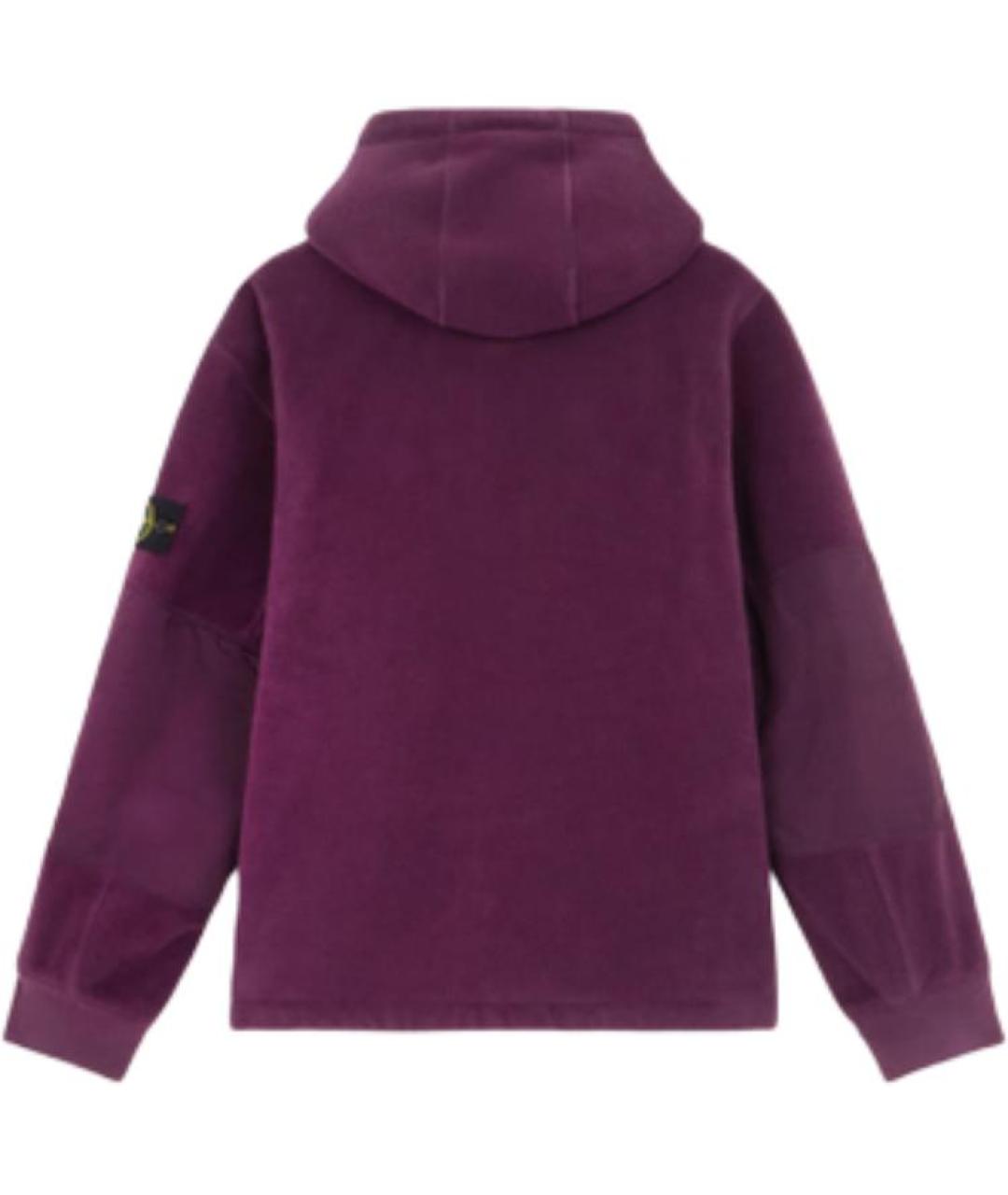 STONE ISLAND Бордовая куртка, фото 2