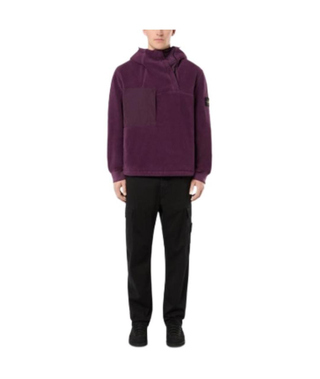 STONE ISLAND Бордовая куртка, фото 4