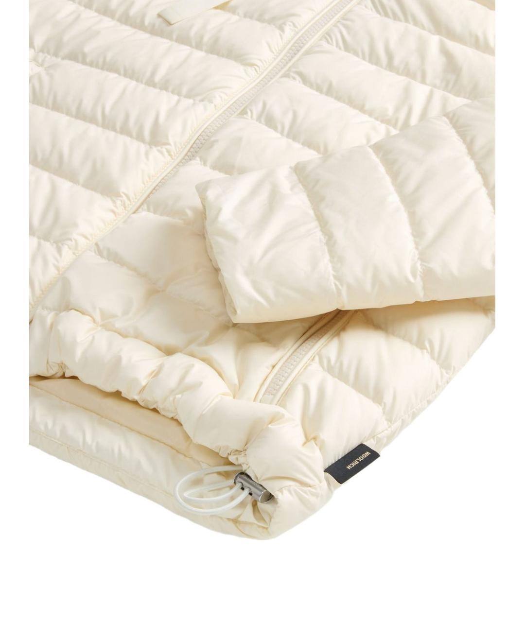 WOOLRICH Белая полиэстеровая куртка, фото 6