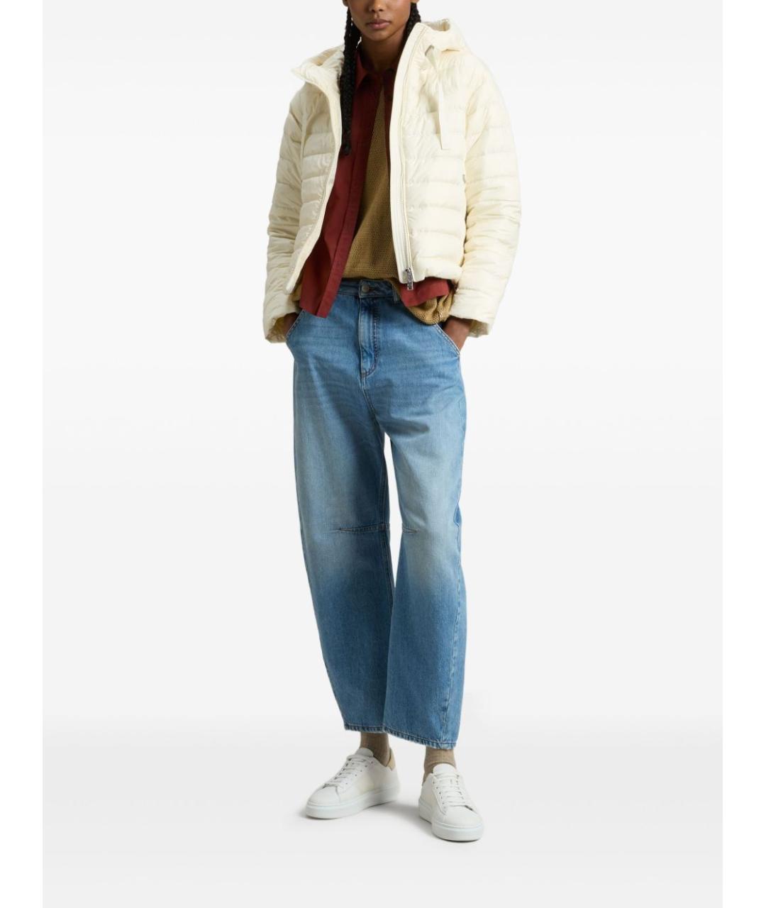 WOOLRICH Белая полиэстеровая куртка, фото 7