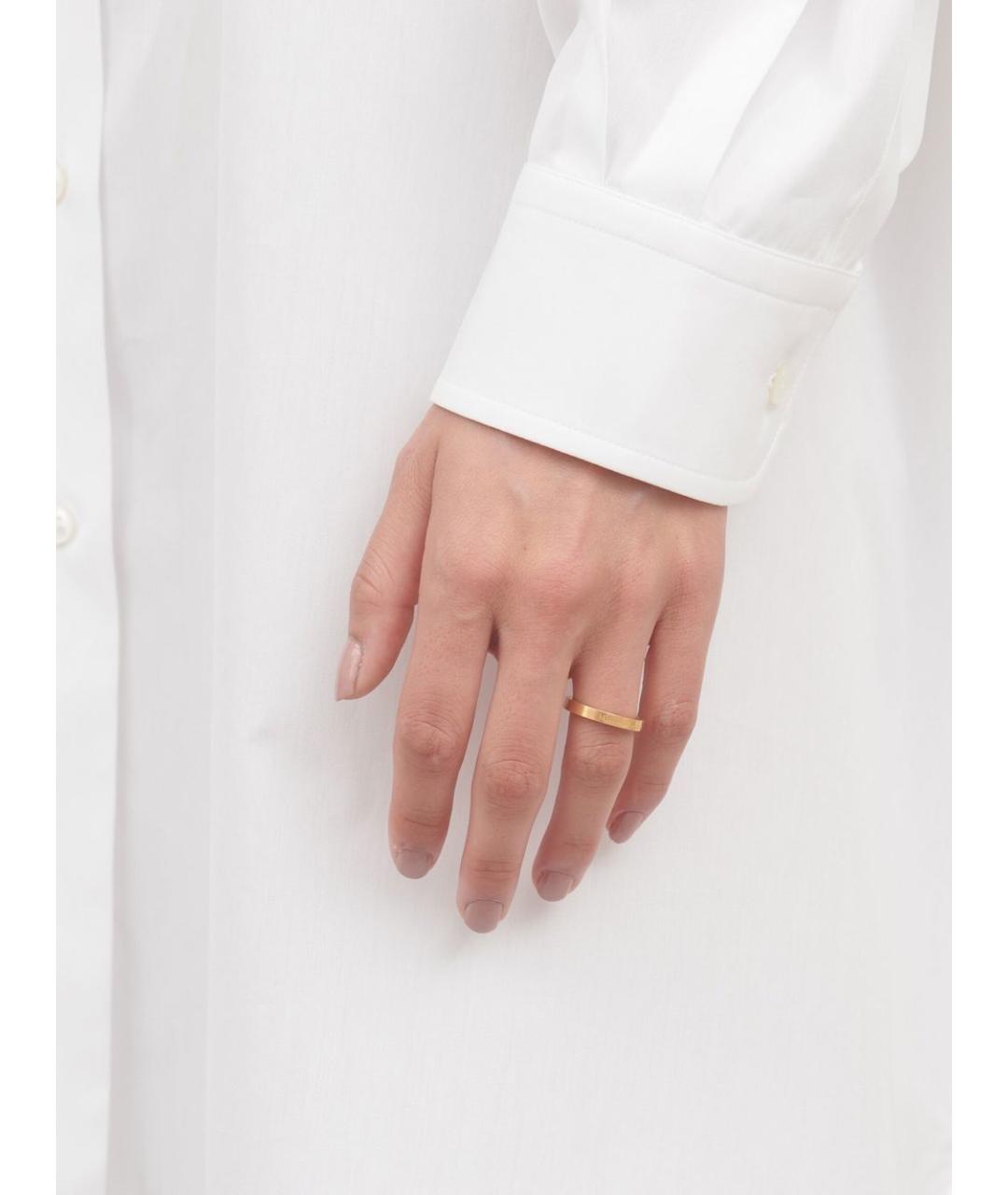 MAISON MARGIELA Золотое кольцо из желтого золота, фото 4