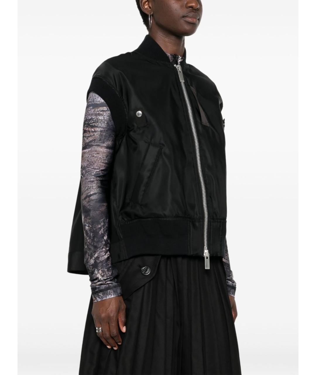 SACAI Черная жилетка, фото 2