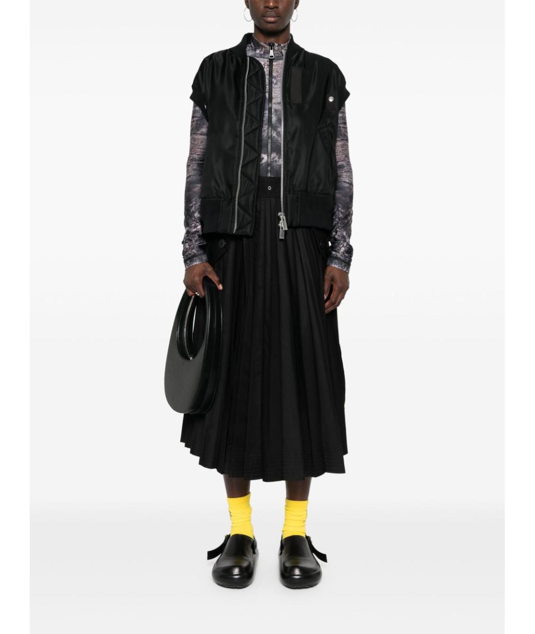 SACAI Черная жилетка, фото 5