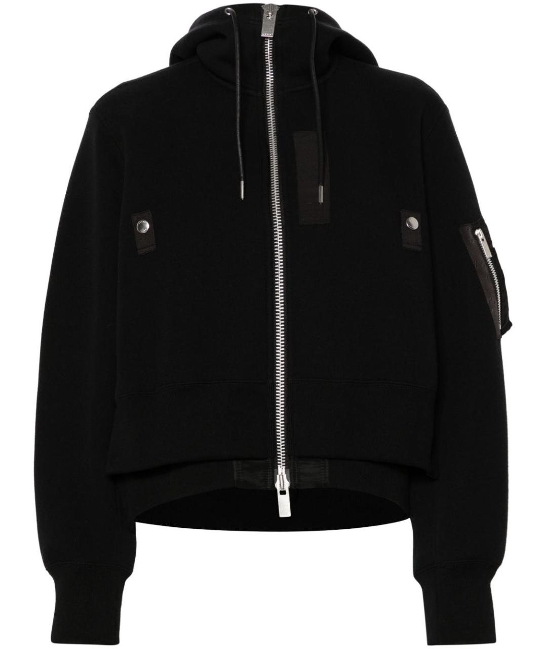 SACAI Черная куртка, фото 1
