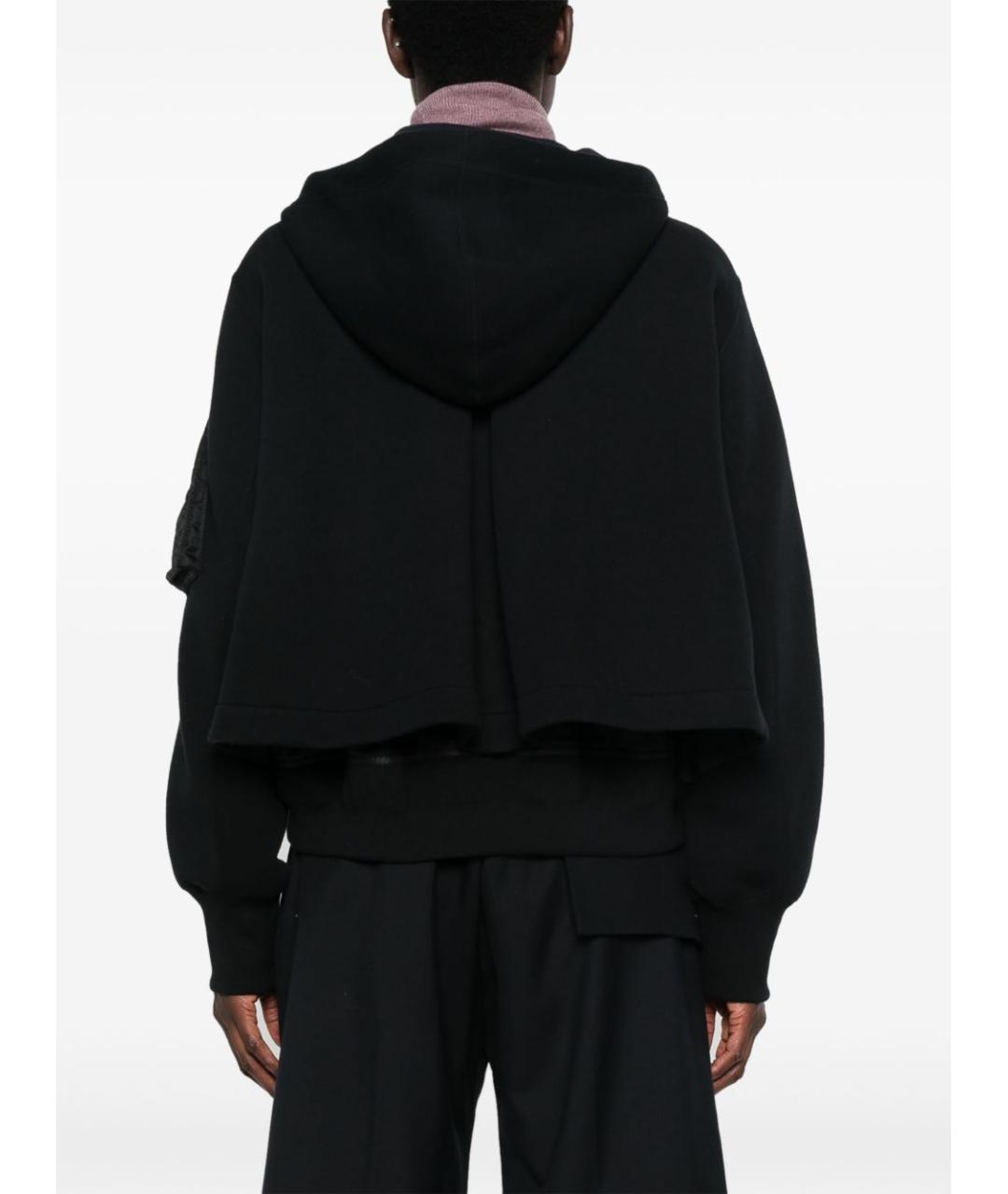 SACAI Черная куртка, фото 4