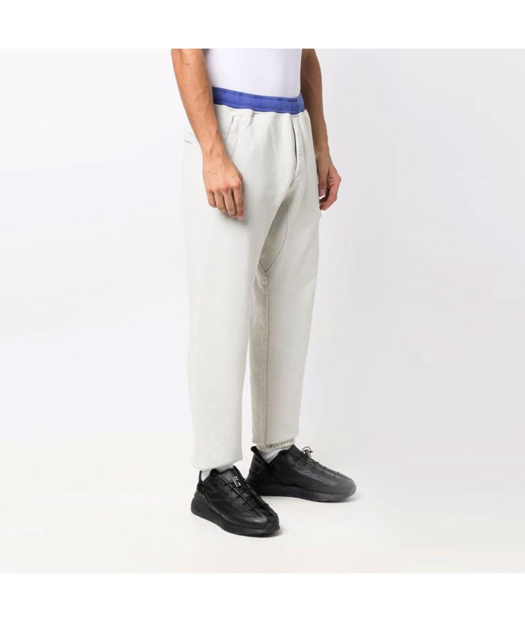 STONE ISLAND Белые повседневные брюки, фото 2