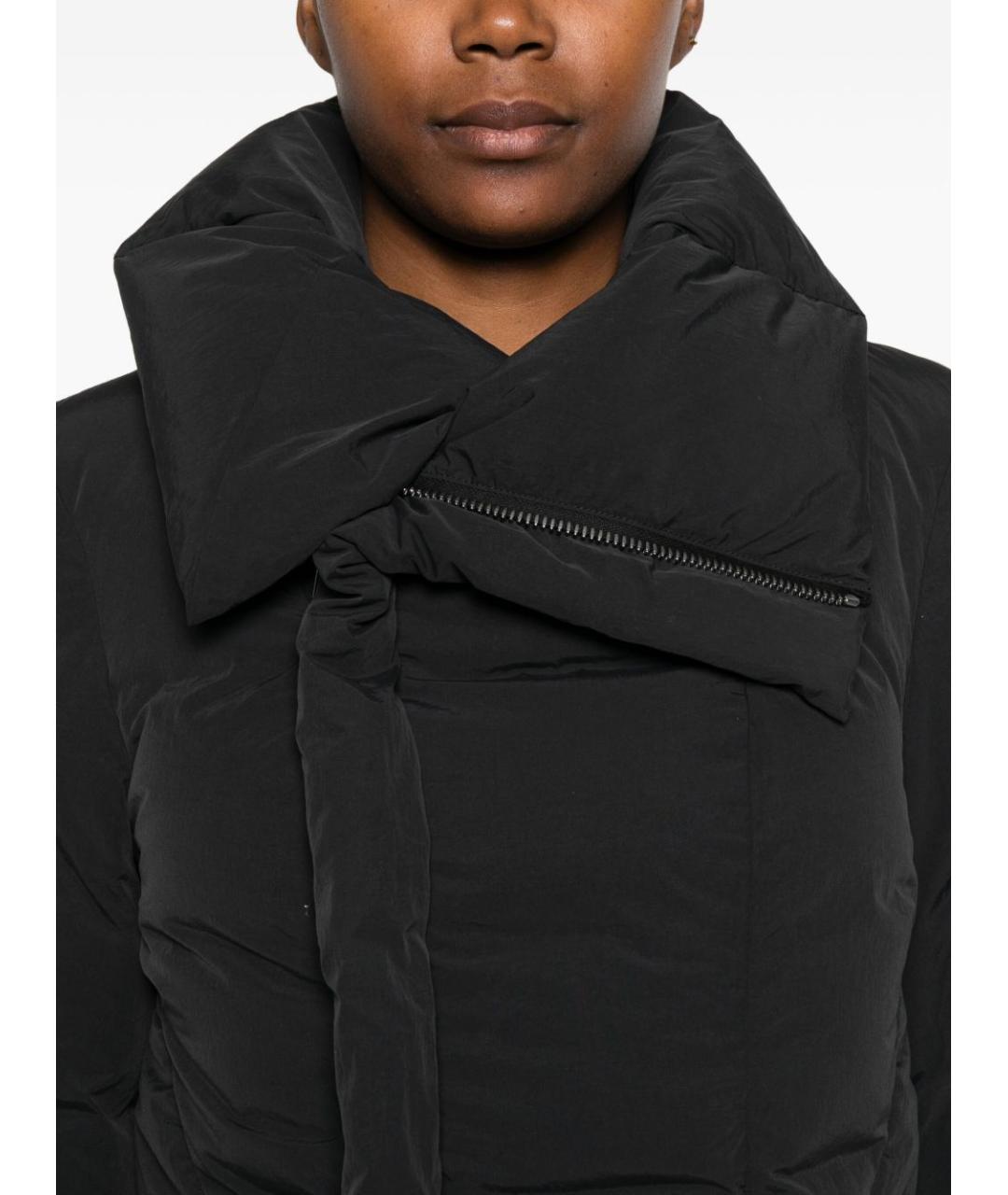 RICK OWENS Черное пальто, фото 3