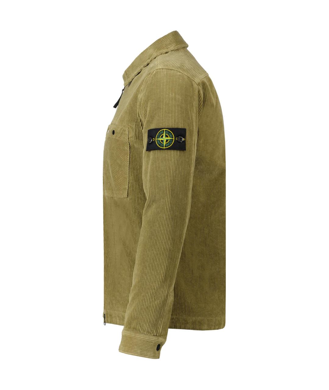 STONE ISLAND Зеленая куртка, фото 3