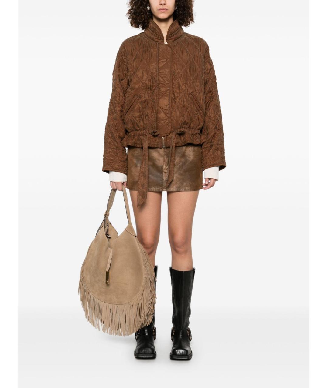 ISABEL MARANT ETOILE Коричневая куртка, фото 2