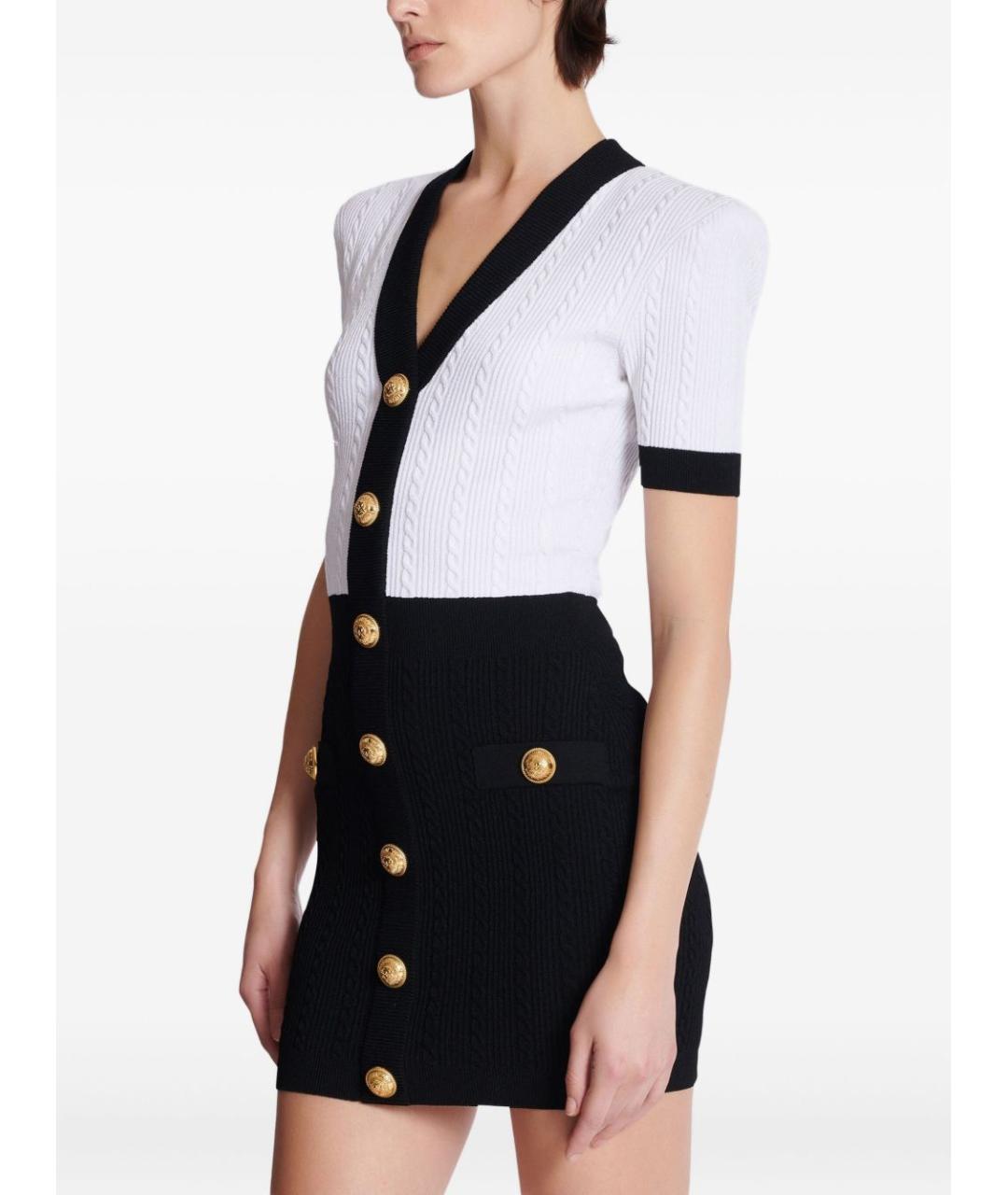 BALMAIN Мульти вискозное платье, фото 8