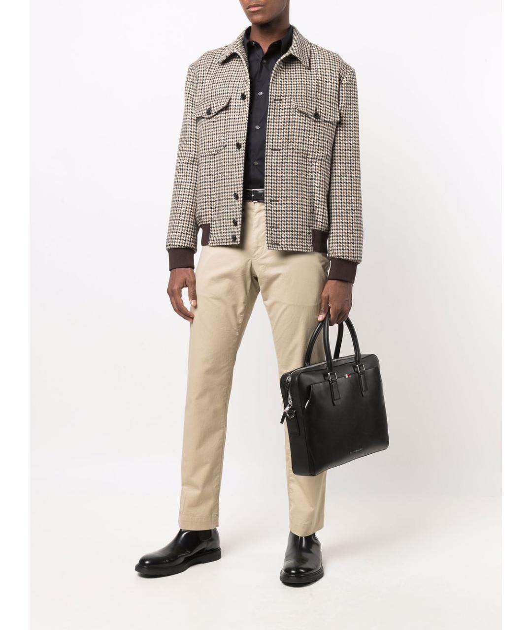 EMPORIO ARMANI Темно-синяя кэжуал рубашка, фото 2
