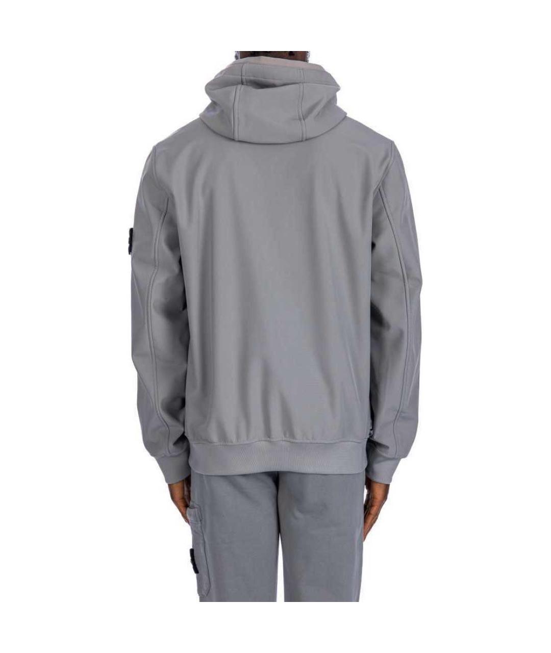 STONE ISLAND Серая куртка, фото 6