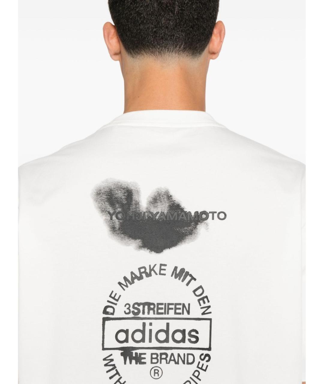 Y-3 Белая футболка, фото 3
