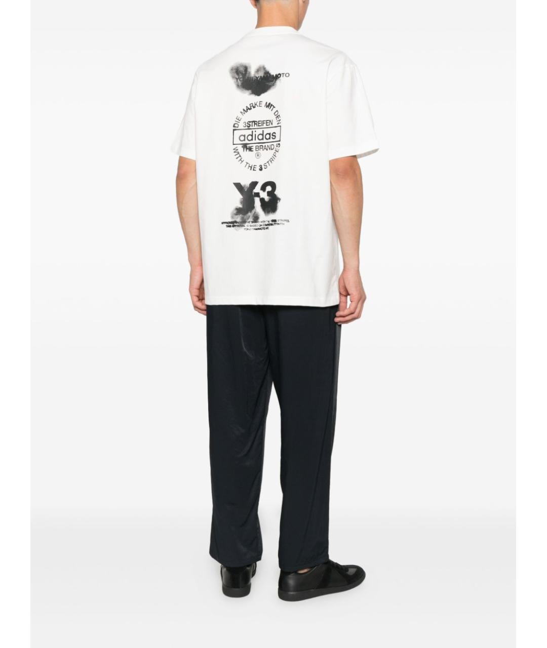Y-3 Белая футболка, фото 2